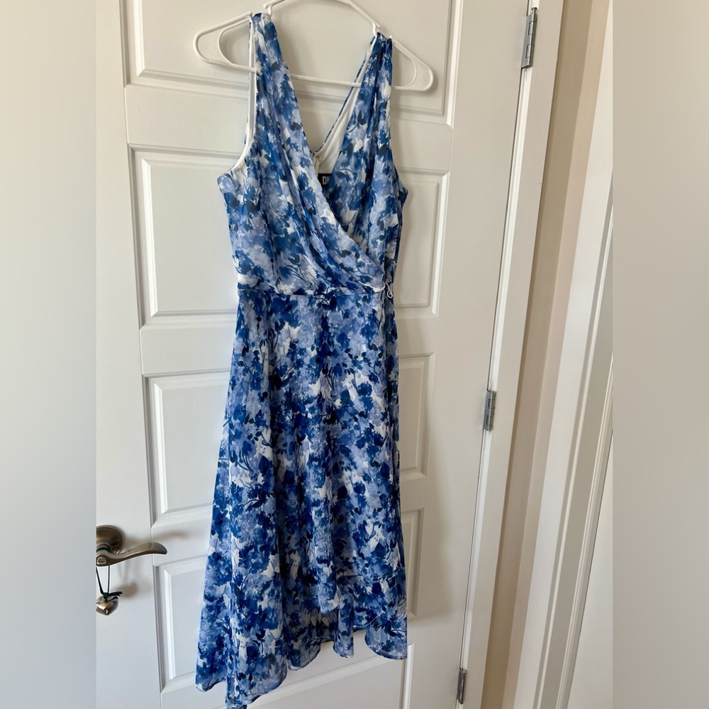 DKNY Midi Floral Dress